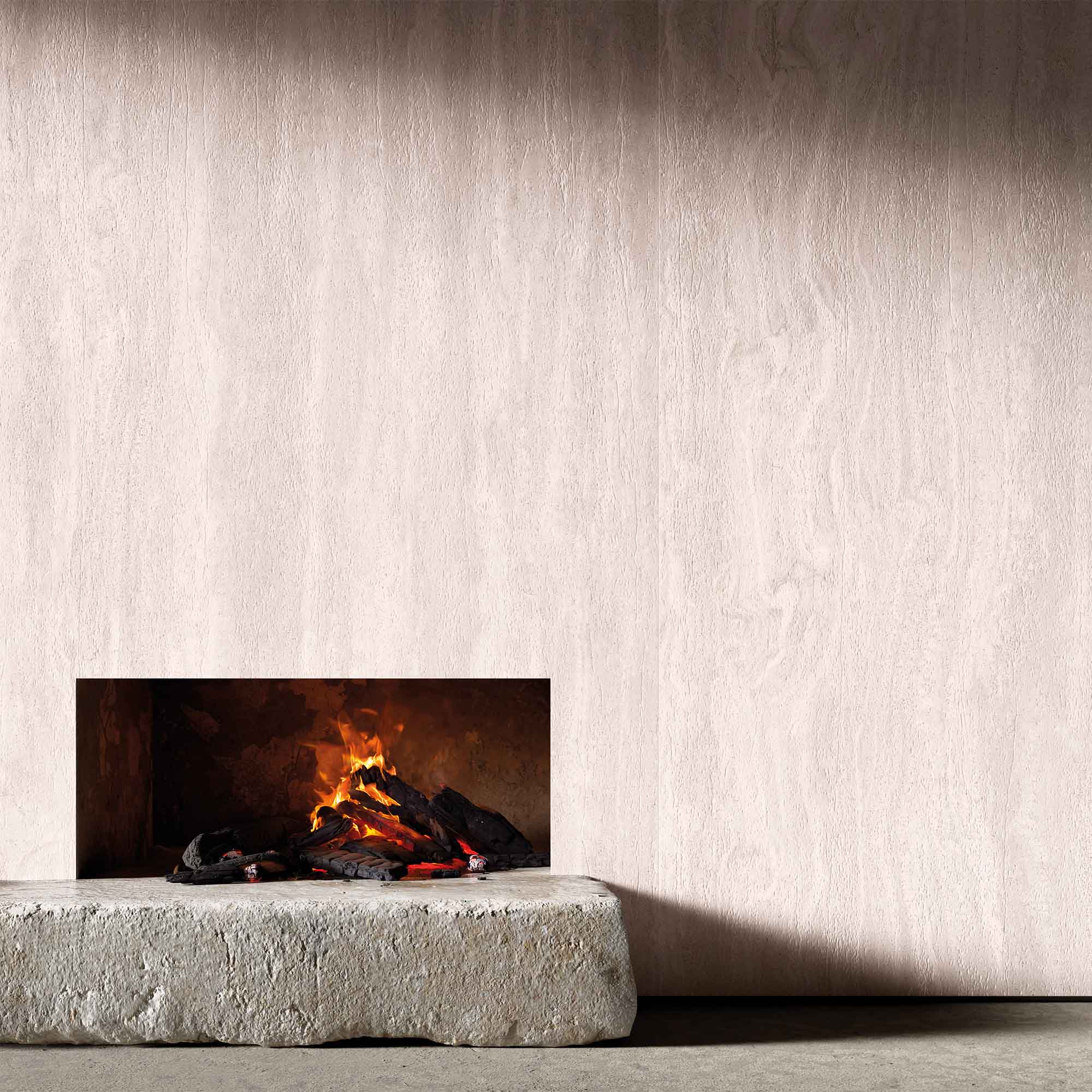 Cerámica Aeterna Blanco Cesellato Mate 45x120 cm | mK.cl