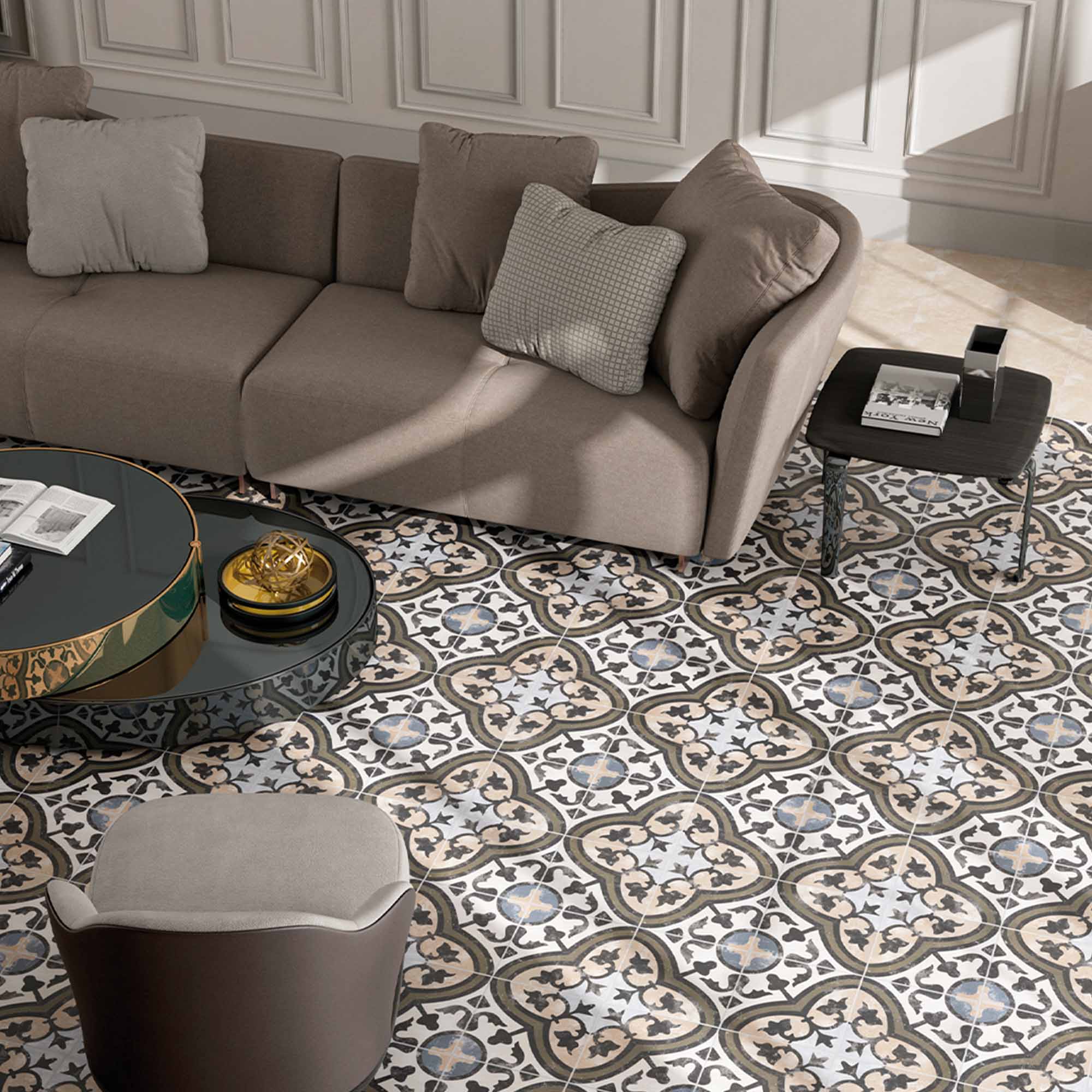 Porcelanato D-Segni Amano Decoro Mate 20x20 cm | mK.cl