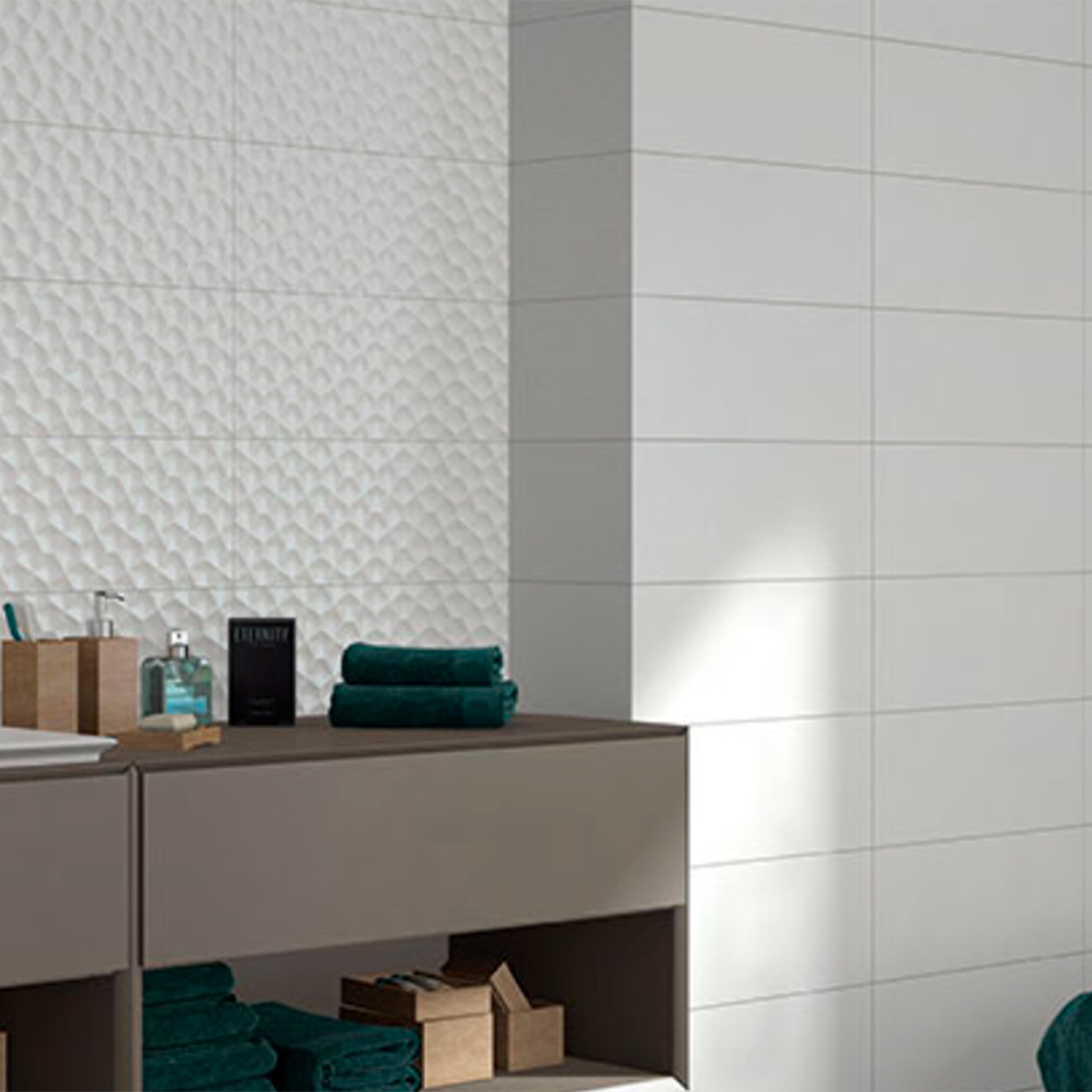 Cerámica Muro Nevada Blanco Mate 31x45 cm | mK.cl - MK