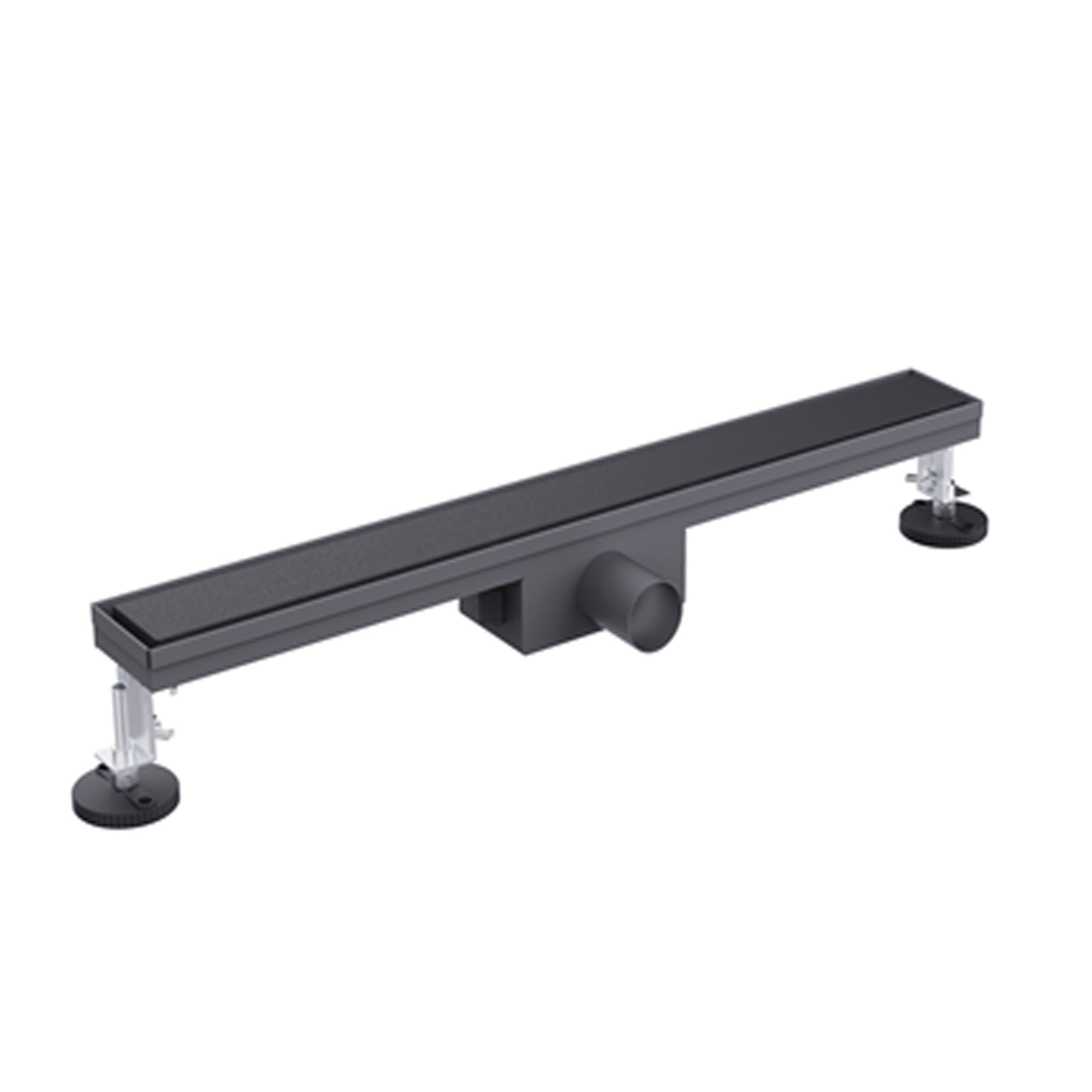 Desagüe de Ducha en Obra Multi Line Negro Mate 70 cm